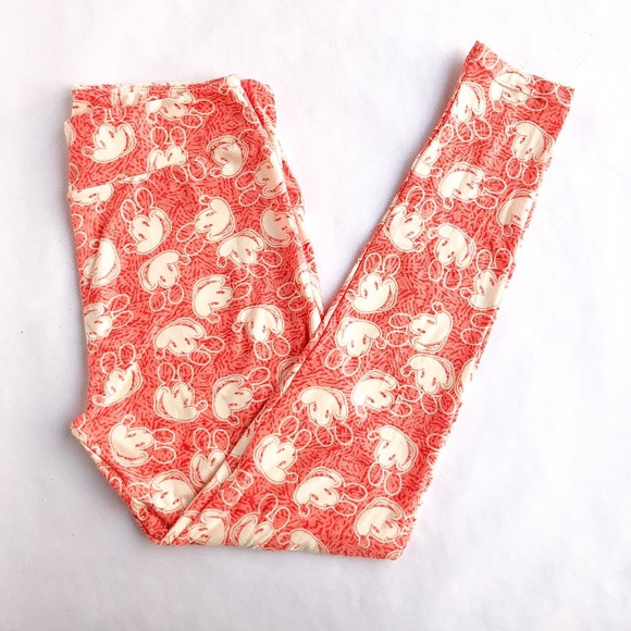 LuLaRoe Pants - LuLaRoe Disney Mickey Mouse Leggings TC NWOT